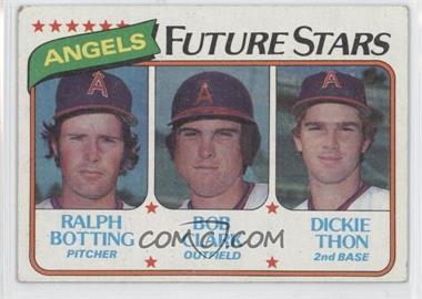 1980 Topps - [Base] #663 - Future Stars - Ralph Botting, Bob Clark, Dickie Thon