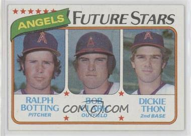 1980 Topps - [Base] #663 - Future Stars - Ralph Botting, Bob Clark, Dickie Thon [Good to VG‑EX]