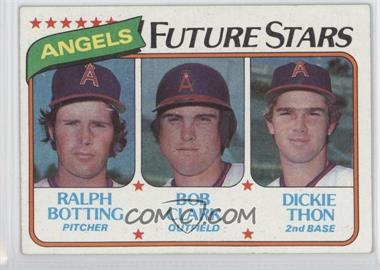 1980 Topps - [Base] #663 - Future Stars - Ralph Botting, Bob Clark, Dickie Thon