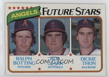 1980 Topps - [Base] #663 - Future Stars - Ralph Botting, Bob Clark, Dickie Thon