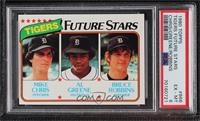 Future Stars - Mike Chris, Al Greene, Bruce Robbins [PSA 6 EX‑M…