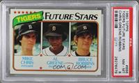 Future Stars - Mike Chris, Al Greene, Bruce Robbins [PSA 8 NM‑M…