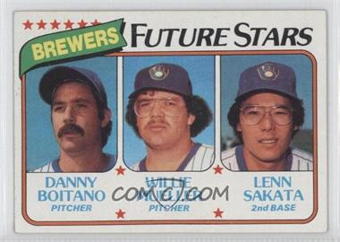 1980 Topps - [Base] #668 - Future Stars - Danny Boitano, Willie Mueller, Lenn Sakata