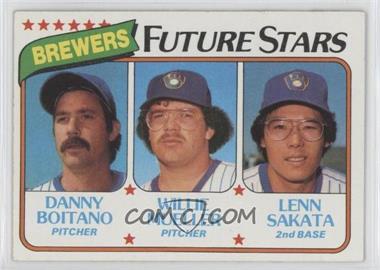 1980 Topps - [Base] #668 - Future Stars - Danny Boitano, Willie Mueller, Lenn Sakata