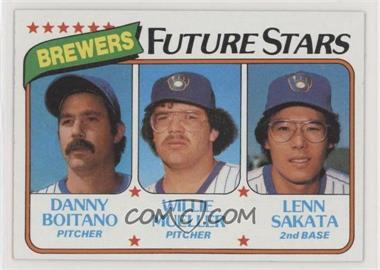 1980 Topps - [Base] #668 - Future Stars - Danny Boitano, Willie Mueller, Lenn Sakata