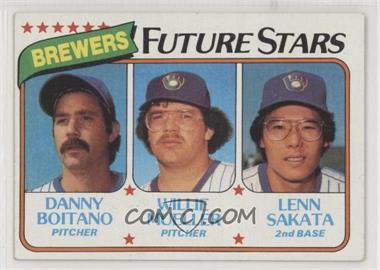 1980 Topps - [Base] #668 - Future Stars - Danny Boitano, Willie Mueller, Lenn Sakata