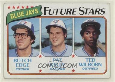 1980 Topps - [Base] #674 - Future Stars - Butch Edge, Pat Kelly, Ted Wilborn [Poor to Fair]