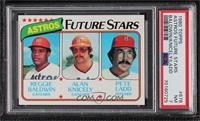 Future Stars - Reggie Baldwin, Alan Knicely, Pete Ladd [PSA 7 NM]