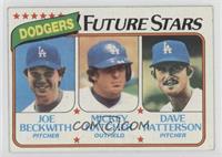 Future Stars - Joe Beckwith, Mickey Hatcher, Dave Patterson