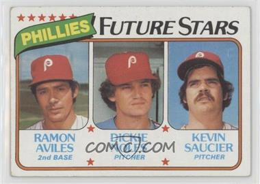 1980 Topps - [Base] #682 - Future Stars - Ramon Aviles, Dickie Noles, Kevin Saucier [Good to VG‑EX]