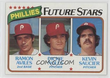 1980 Topps - [Base] #682 - Future Stars - Ramon Aviles, Dickie Noles, Kevin Saucier