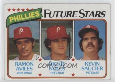1980 Topps - [Base] #682 - Future Stars - Ramon Aviles, Dickie Noles, Kevin Saucier