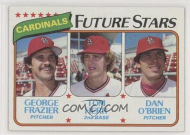 1980 Topps - [Base] #684 - Future Stars - George Frazier, Tom Herr, Dan O'Brien