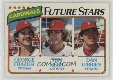 1980 Topps - [Base] #684 - Future Stars - George Frazier, Tom Herr, Dan O'Brien