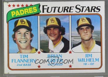 1980 Topps - [Base] #685 - Future Stars - Tim Flannery, Brian Greer, Jim Wilhelm [COMC RCR Poor]