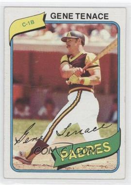 1980 Topps - [Base] #704 - Gene Tenace