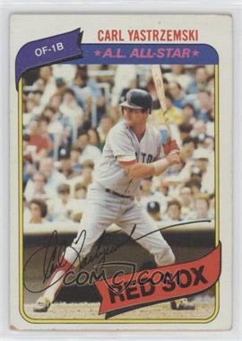 1980 Topps - [Base] #720 - Carl Yastrzemski