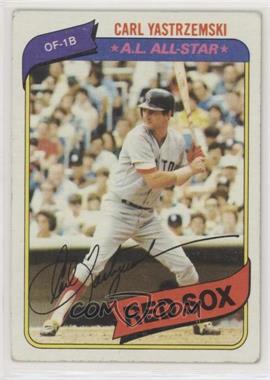 1980 Topps - [Base] #720 - Carl Yastrzemski