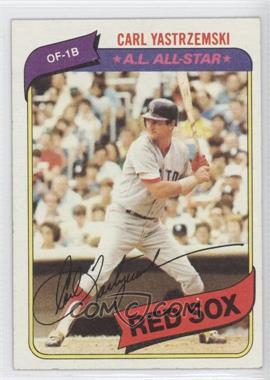 1980 Topps - [Base] #720 - Carl Yastrzemski