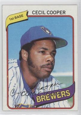 1980 Topps - [Base] #95 - Cecil Cooper