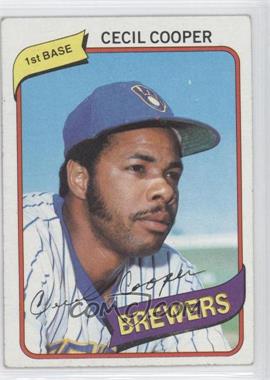 1980 Topps - [Base] #95 - Cecil Cooper