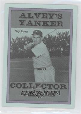 1980s Steinbrenner's Yankee Inn Alvey's Menu Cards - [Base] #_YOBE - Yogi Berra