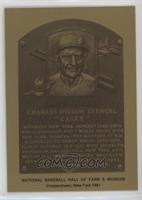 1981 - Casey Stengel