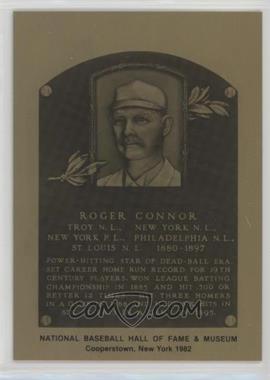 1981-89 Metallic Hall of Fame Plaques - [Base] #_ROCO - 1982 - Roger Connor