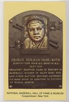 Inducted 1936 - Babe Ruth [Good to VG‑EX]