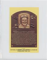 Inducted 1974 - Mickey Mantle