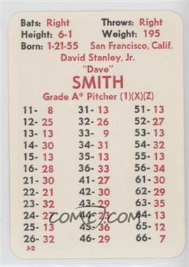 1981 APBA Baseball 1980 Season - [Base] #_DASM - Dave Smith