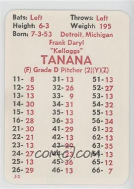 1981 APBA Baseball 1980 Season - [Base] #_FRTA.1 - Frank Tanana