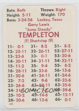 1981 APBA Baseball 1980 Season - [Base] #_GATE - Garry Templeton