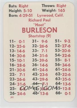 1981 APBA Baseball 1980 Season - [Base] #_RIBU - Rick Burleson