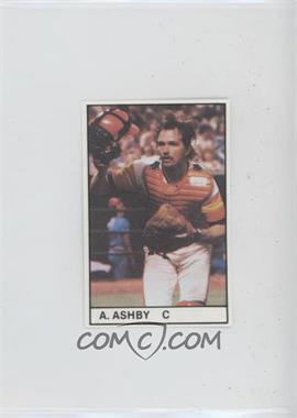 1981 All-Star Game Program Inserts - [Base] #_ALAS - Alan Ashby