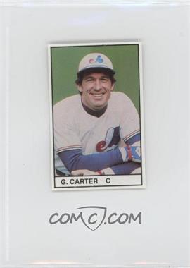 1981 All-Star Game Program Inserts - [Base] #_GACA - Gary Carter