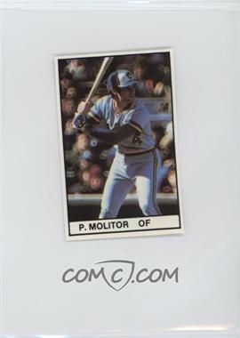 1981 All-Star Game Program Inserts - [Base] #_PAMO.2 - Paul Molitor (Action)