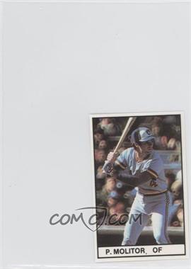 1981 All-Star Game Program Inserts - [Base] #_PAMO.2 - Paul Molitor (Action)