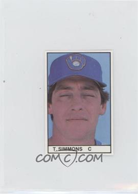 1981 All-Star Game Program Inserts - [Base] #_TESI - Ted Simmons