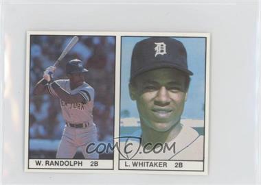1981 All-Star Game Program Inserts - [Base] #WRLW - Willie Randolph, Lou Whitaker