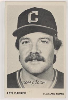 1981 Cleveland Indians Team Issue - [Base] #_LEBA - Len Barker [Poor to Fair]