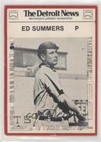 Ed Summers [Poor to Fair]