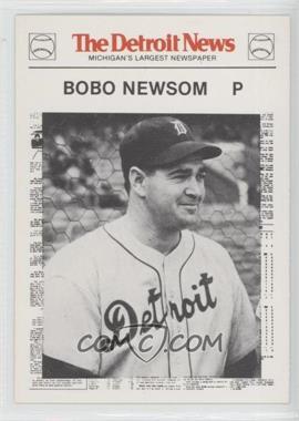 1981 Detroit News Detroit Tigers Boys of Summer 100th Anniversary - [Base] - Red Text #64 - Bobo Newsom