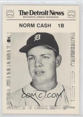 1981 Detroit News Detroit Tigers Boys of Summer 100th Anniversary - [Base] #73 - Norm Cash