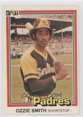 1981 Donruss - [Base] #1 - Ozzie Smith