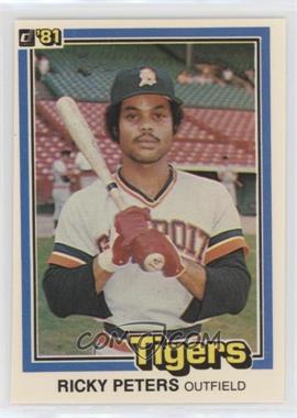 1981 Donruss - [Base] #10 - Rick Peters