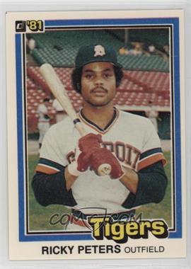 1981 Donruss - [Base] #10 - Rick Peters