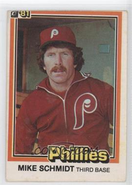 1981 Donruss - [Base] #11 - Mike Schmidt [Noted]