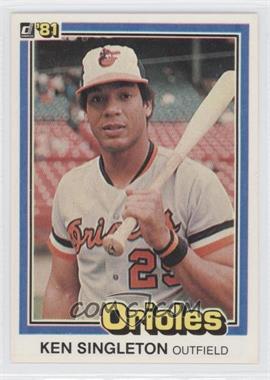 1981 Donruss - [Base] #115 - Ken Singleton