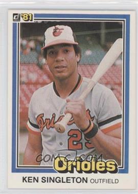 1981 Donruss - [Base] #115 - Ken Singleton